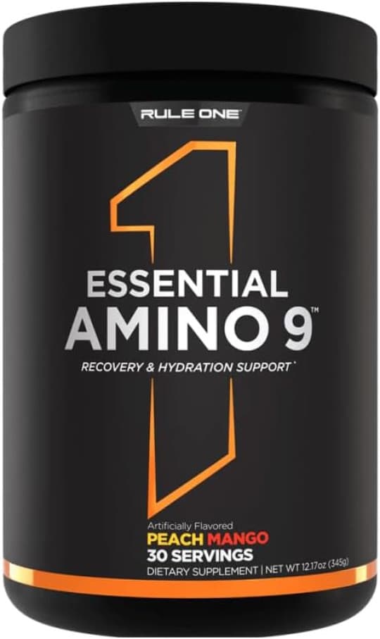 Rule1 One Essential Amino 9 Peach Mango 30 Svg, 345G