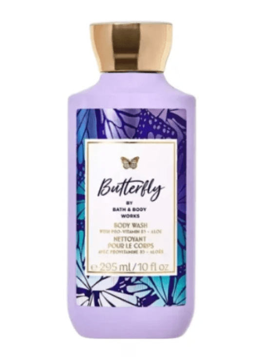Bath & Body Works Butterfly Body Wash With Pro-Vitamin B5 + Aloe 295ml