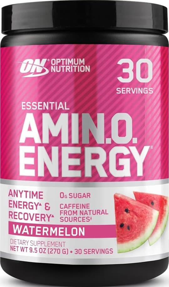 Optimum Nutrition (ON) Amino Energy - Pre Workout With Green Tea, Bcaa, Amino Acids, Keto Friendly, Green Coffee Extract, 0 Grams of Sugar, Anytime Energy Powder - , 270 G , 30 Servings