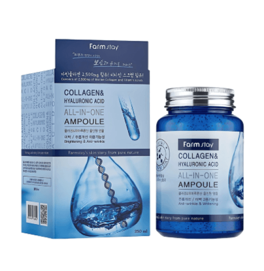 Farm Stay Collagen Hyaluronic Acid All In One Ampoule